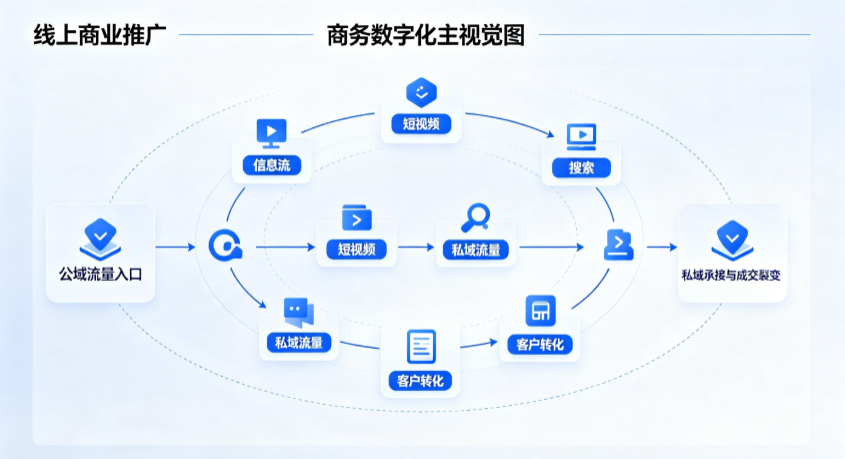 昂仁县线上商业推广怎么做？全域流量闭环搭建与低成本转化实战指南
