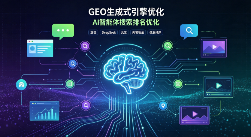 昂仁县GEO 浪潮来袭：生成式引擎优化崛起，创作者争抢豆包、DeepSeek、元宝智能体流量入口